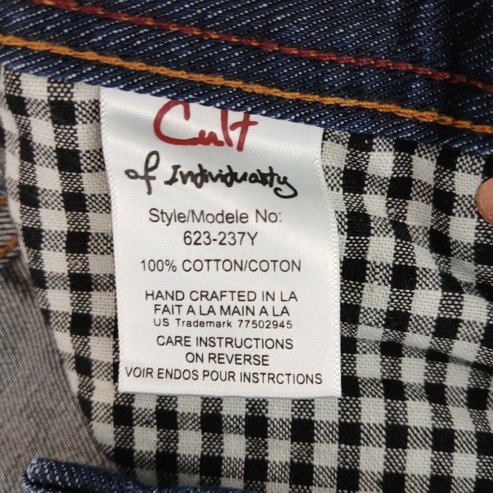 Cult Of Individuality Harley Regular 29x34 Mens Jeans Distressed‎ - Picture 10 of 15